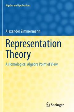 Cover of the book Representation Theory