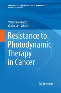 Couverture de l’ouvrage Resistance to Photodynamic Therapy in Cancer