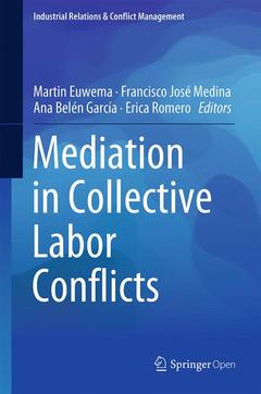 Couverture de l’ouvrage Mediation in Collective Labor Conflicts