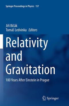 Couverture de l’ouvrage Relativity and Gravitation