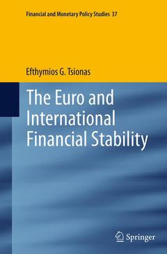 Couverture de l’ouvrage The Euro and International Financial Stability