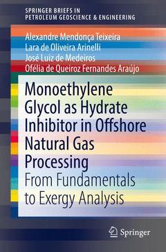 Cover of the book Monoethylene Glycol as Hydrate Inhibitor in Offshore Natural Gas Processing