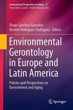 Couverture de l’ouvrage Environmental Gerontology in Europe and Latin America