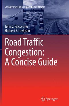 Couverture de l’ouvrage Road Traffic Congestion: A Concise Guide