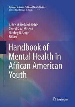 Couverture de l’ouvrage Handbook of Mental Health in African American Youth