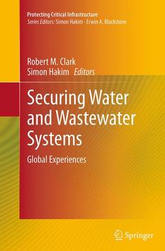 Cover of the book Securing Water and Wastewater Systems
