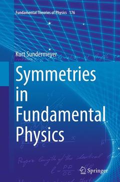 Couverture de l’ouvrage Symmetries in Fundamental Physics