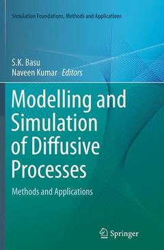 Cover of the book Modelling and Simulation of Diffusive Processes