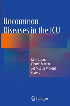 Couverture de l’ouvrage Uncommon Diseases in the ICU