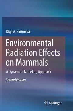 Couverture de l’ouvrage Environmental Radiation Effects on Mammals