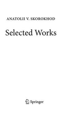 Couverture de l’ouvrage Selected Works 