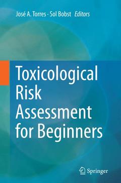 Couverture de l’ouvrage Toxicological Risk Assessment for Beginners