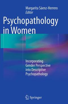 Couverture de l’ouvrage Psychopathology in Women