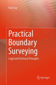 Couverture de l’ouvrage Practical Boundary Surveying