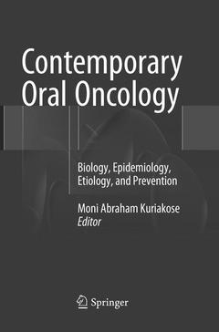 Couverture de l’ouvrage Contemporary Oral Oncology