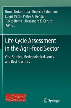 Couverture de l’ouvrage Life Cycle Assessment in the Agri-food Sector