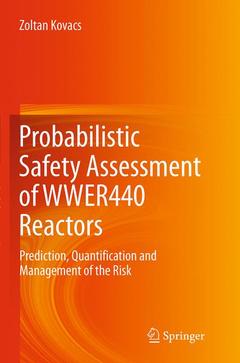 Cover of the book Probabilistic Safety Assessment of WWER440 Reactors