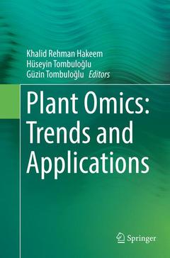 Cover of the book Plant Omics: Trends and Applications