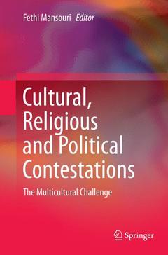Couverture de l’ouvrage Cultural, Religious and Political Contestations