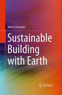 Couverture de l’ouvrage Sustainable Building with Earth
