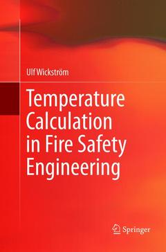 Cover of the book Temperature Calculation in Fire Safety Engineering