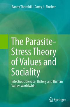 Couverture de l’ouvrage The Parasite-Stress Theory of Values and Sociality