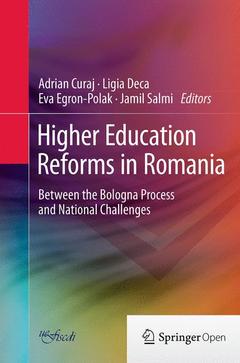 Couverture de l’ouvrage Higher Education Reforms in Romania