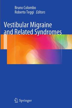 Cover of the book Vestibular Migraine and Related Syndromes