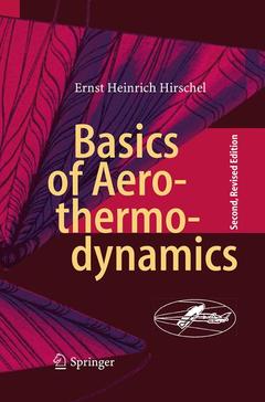 Couverture de l’ouvrage Basics of Aerothermodynamics