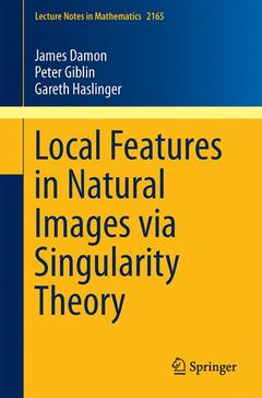 Cover of the book Local Features in Natural Images via Singularity Theory