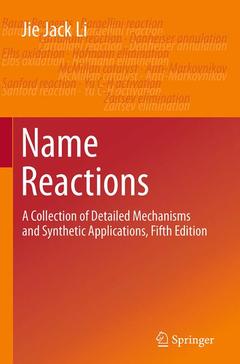 Cover of the book Name Reactions
