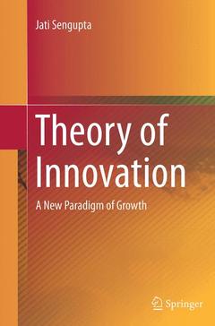 Couverture de l’ouvrage Theory of Innovation