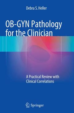 Couverture de l’ouvrage OB-GYN Pathology for the Clinician