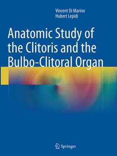 Couverture de l’ouvrage Anatomic Study of the Clitoris and the Bulbo-Clitoral Organ