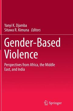 Couverture de l’ouvrage Gender-Based Violence