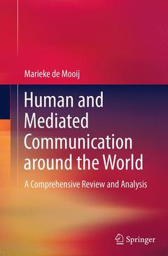 Cover of the book Human and Mediated Communication around the World