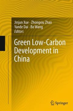 Couverture de l’ouvrage Green Low-Carbon Development in China