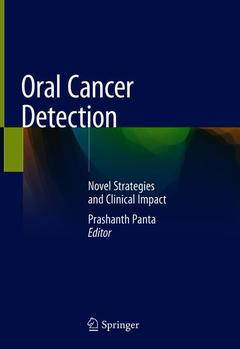 Couverture de l’ouvrage Oral Cancer Detection