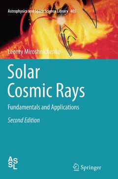 Couverture de l’ouvrage Solar Cosmic Rays