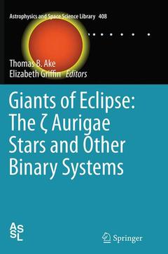 Cover of the book Giants of Eclipse: The ζ Aurigae Stars and Other Binary Systems