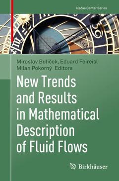 Cover of the book New Trends and Results in Mathematical Description of Fluid Flows