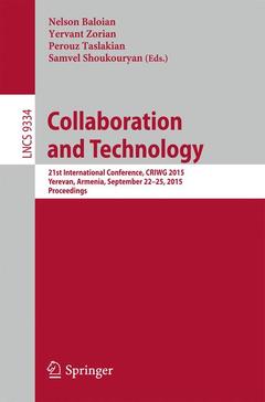 Couverture de l’ouvrage Collaboration and Technology