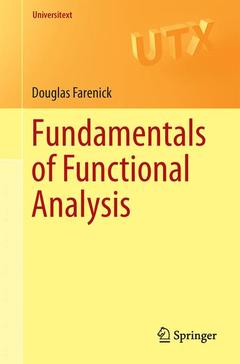 Couverture de l’ouvrage Fundamentals of Functional Analysis
