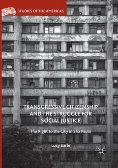 Couverture de l’ouvrage Transgressive Citizenship and the Struggle for Social Justice