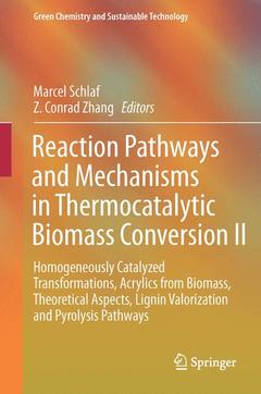 Cover of the book Reaction Pathways and Mechanisms in Thermocatalytic Biomass Conversion II