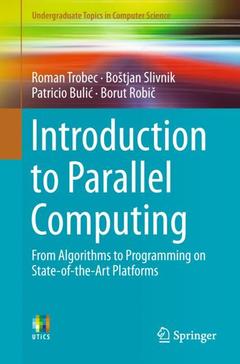Couverture de l’ouvrage Introduction to Parallel Computing