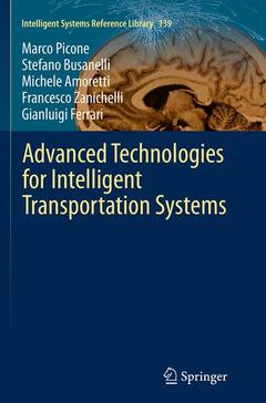 Couverture de l’ouvrage Advanced Technologies for Intelligent Transportation Systems