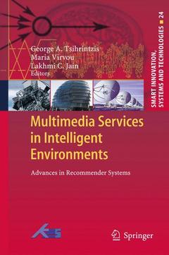 Couverture de l’ouvrage Multimedia Services in Intelligent Environments