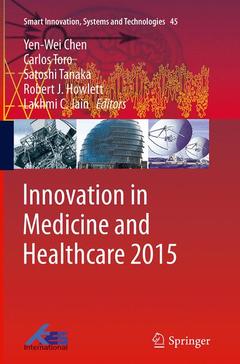 Couverture de l’ouvrage Innovation in Medicine and Healthcare 2015