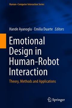 Couverture de l’ouvrage Emotional Design in Human-Robot Interaction
